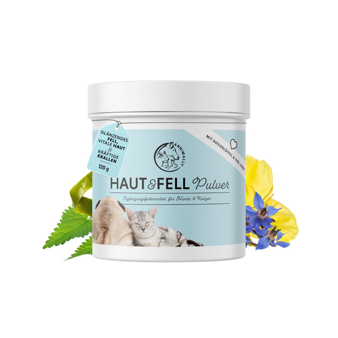 Annimally Haut & Fell Pulver 120g