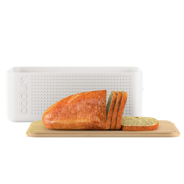 Bodum Brødboks med bambuslåg, stor BISTRO