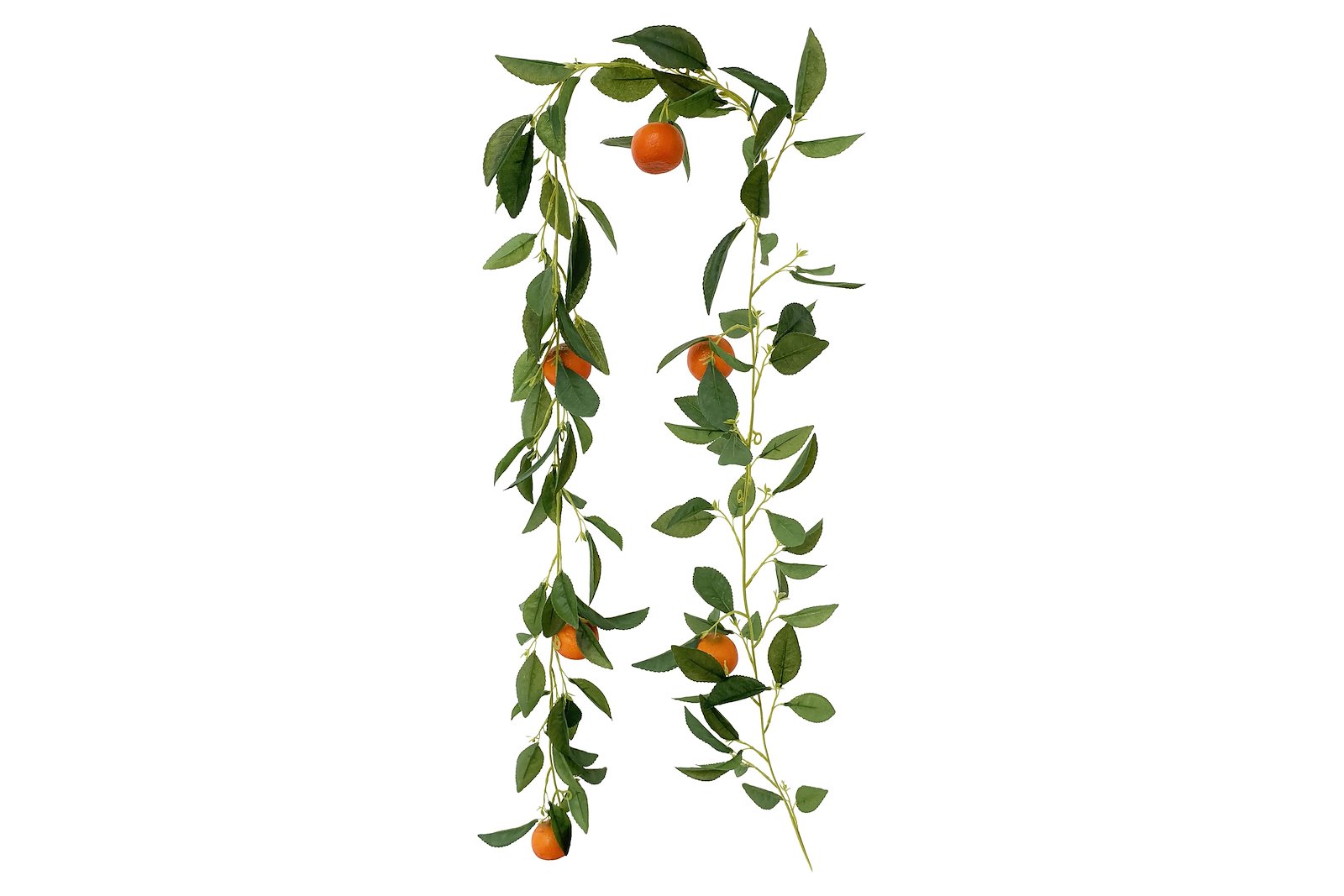 Orange girlander Grønn og orange B180 cm
