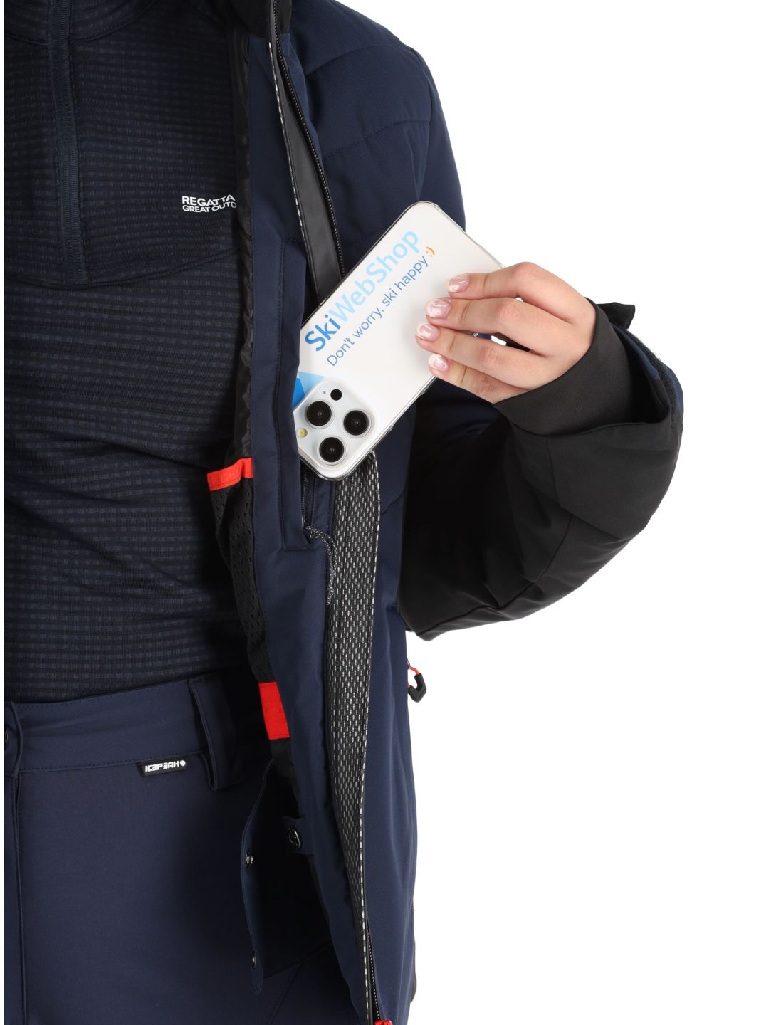 Eleele ski-jas dames