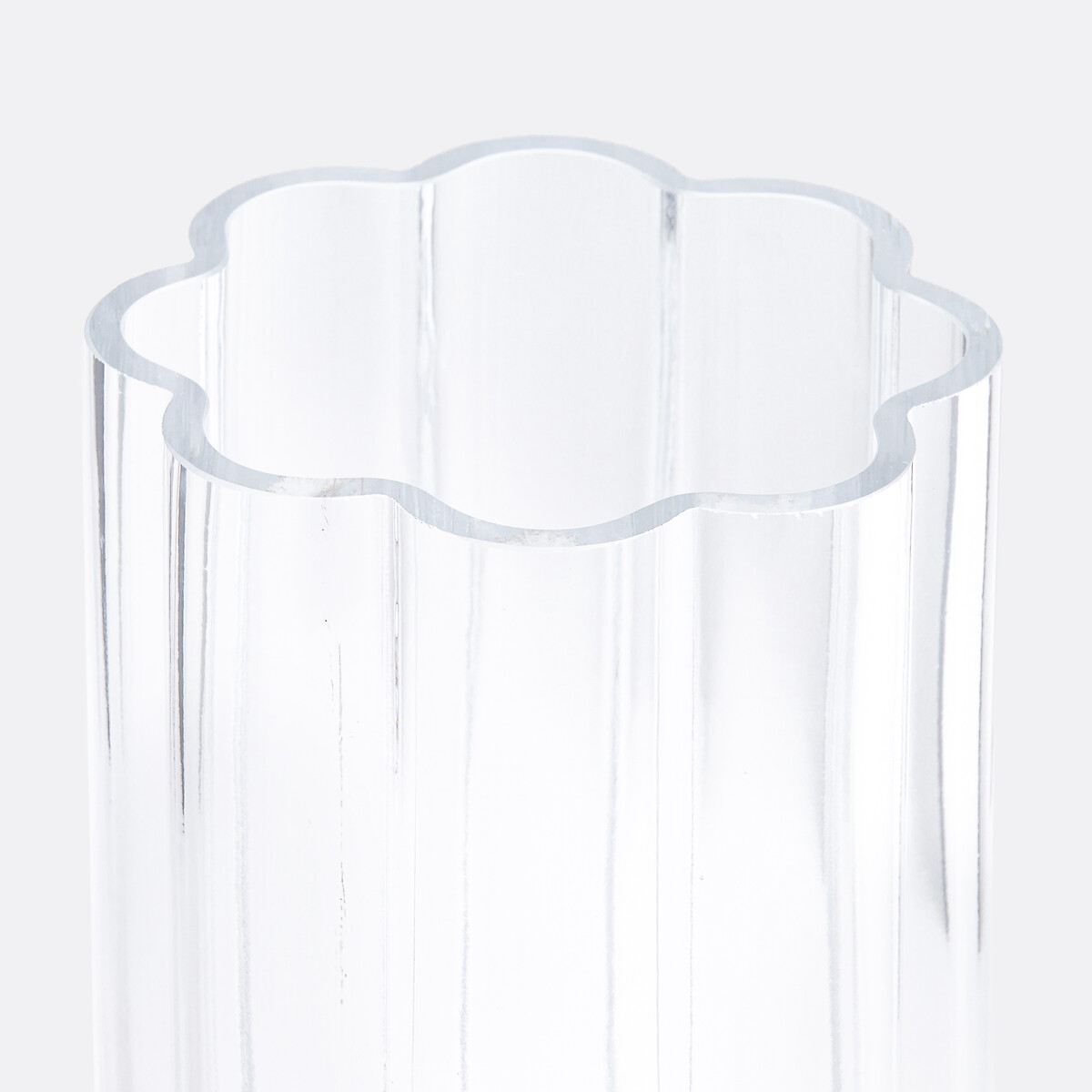 LA REDOUTE INTERIEURS<br>Vaso de vidro transparente H25 cm Helia