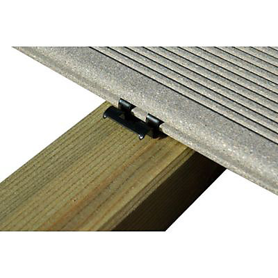 Lot de 90 clips de fixation invisibles lames terrasses Hudson