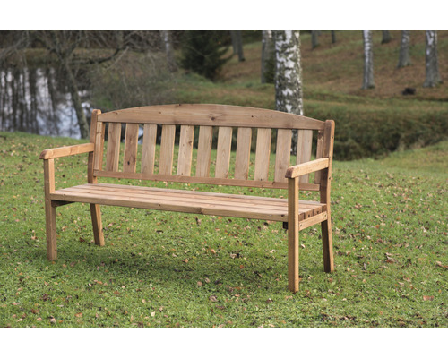 Tuinbank met ronde rugleuning, 175 x 63 x 97 cm