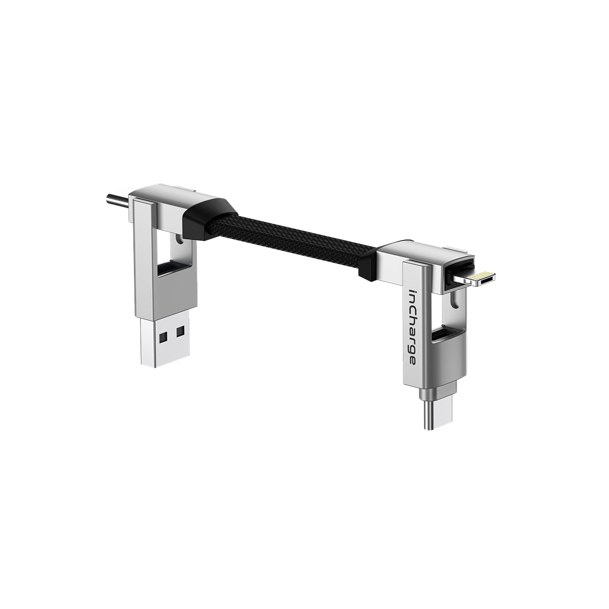 Rolling Square InCharge 6 multiportkabel (hvit)