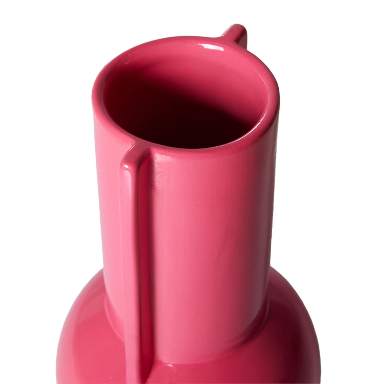 HKliving Ceramic vaas hot pink