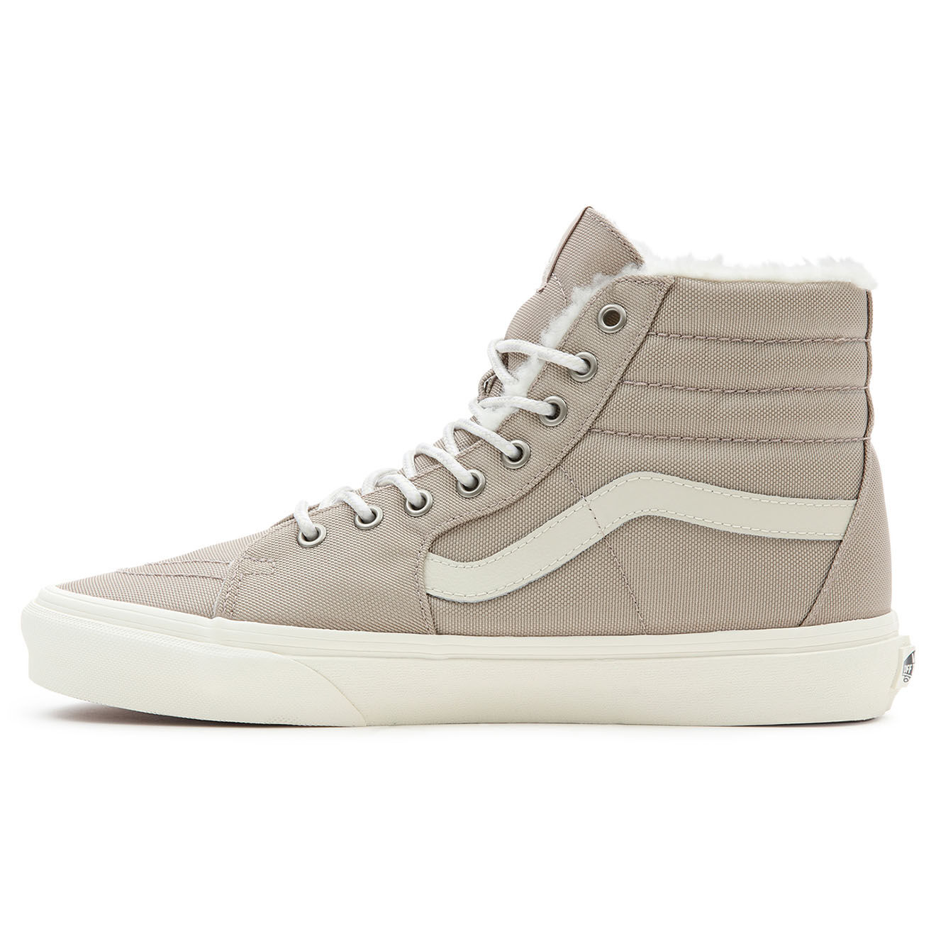 Vans Baskets SK8-Hi fourrées beiges