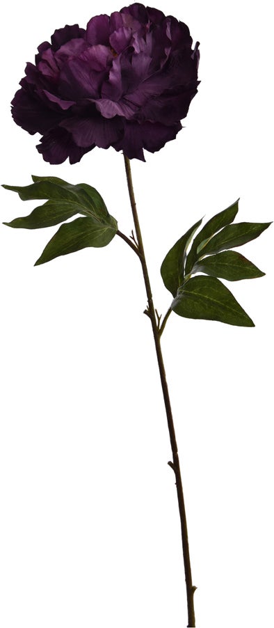 Jasaco Pure kunstbloem Pioenroos paars 64 cm