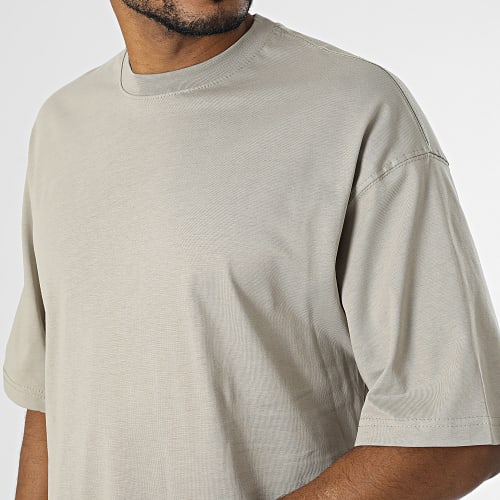 Tee Shirt Oversize Large Beige
