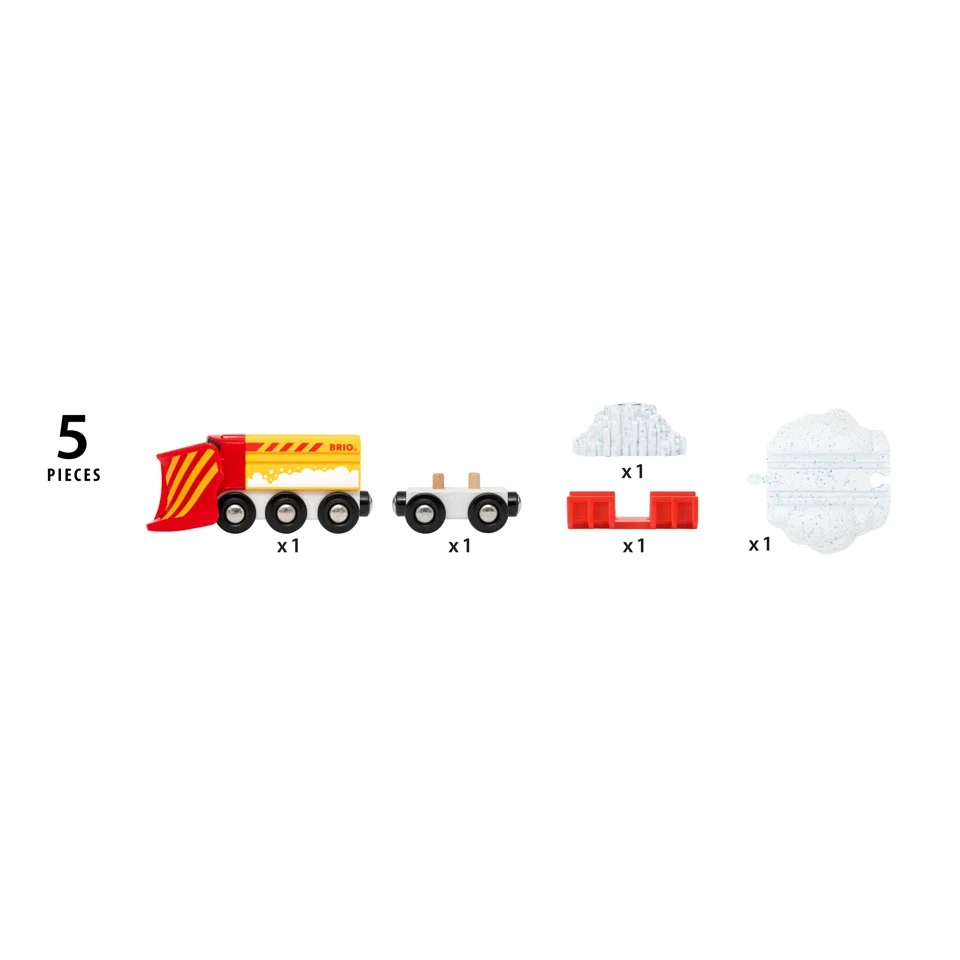 BRIO - Tog med sneplov (33606)