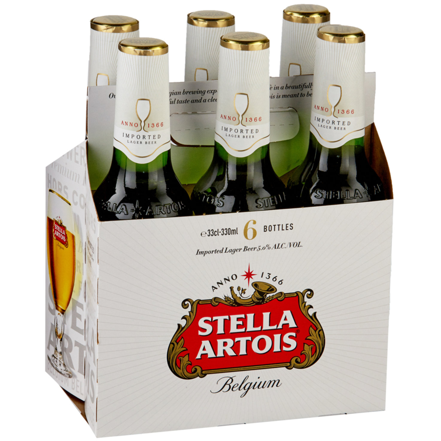 Stella Artois Bier 6x33cl -198cl