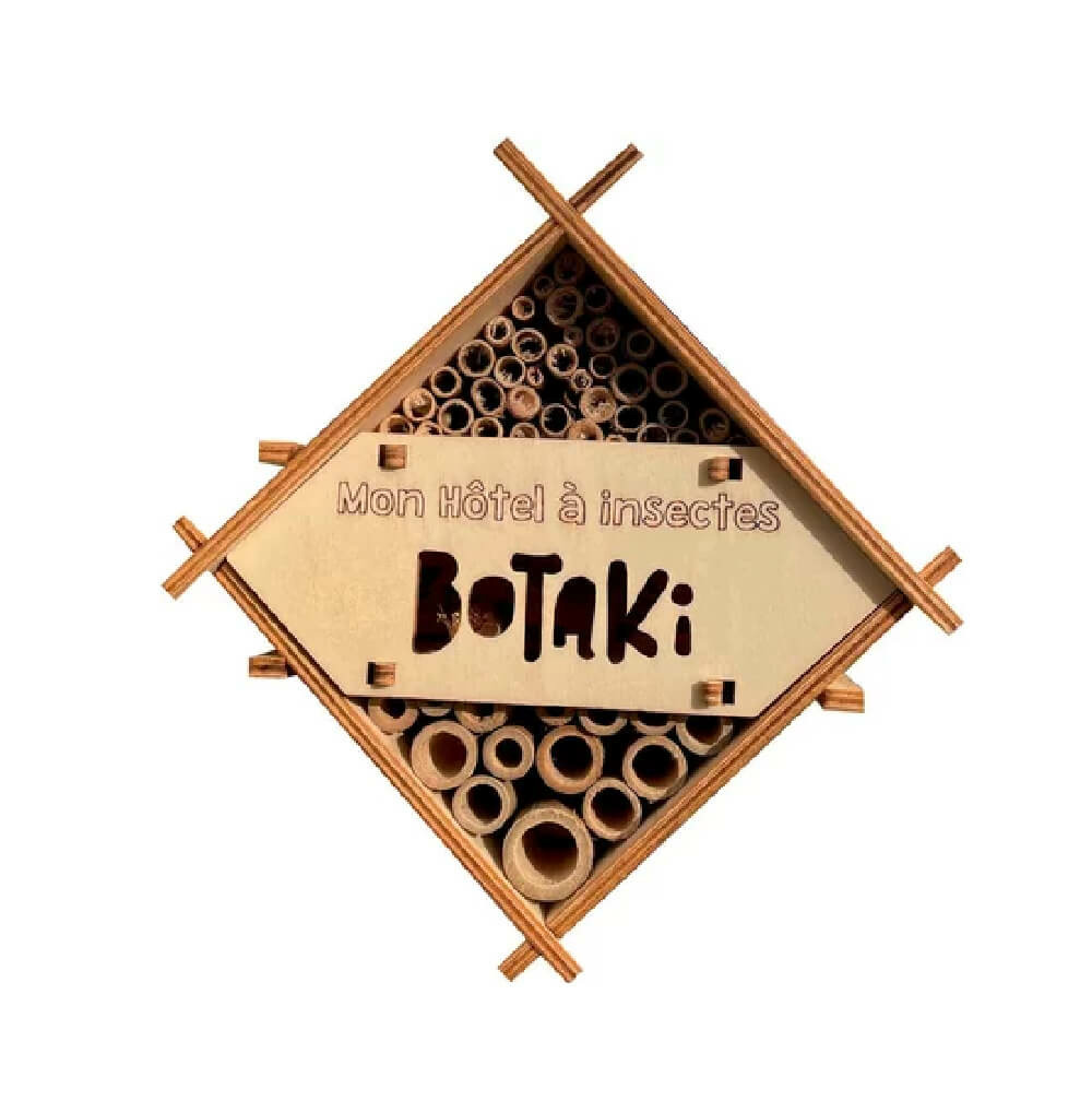 Kit insectes - fabrique ton hôtel à insectes en bois