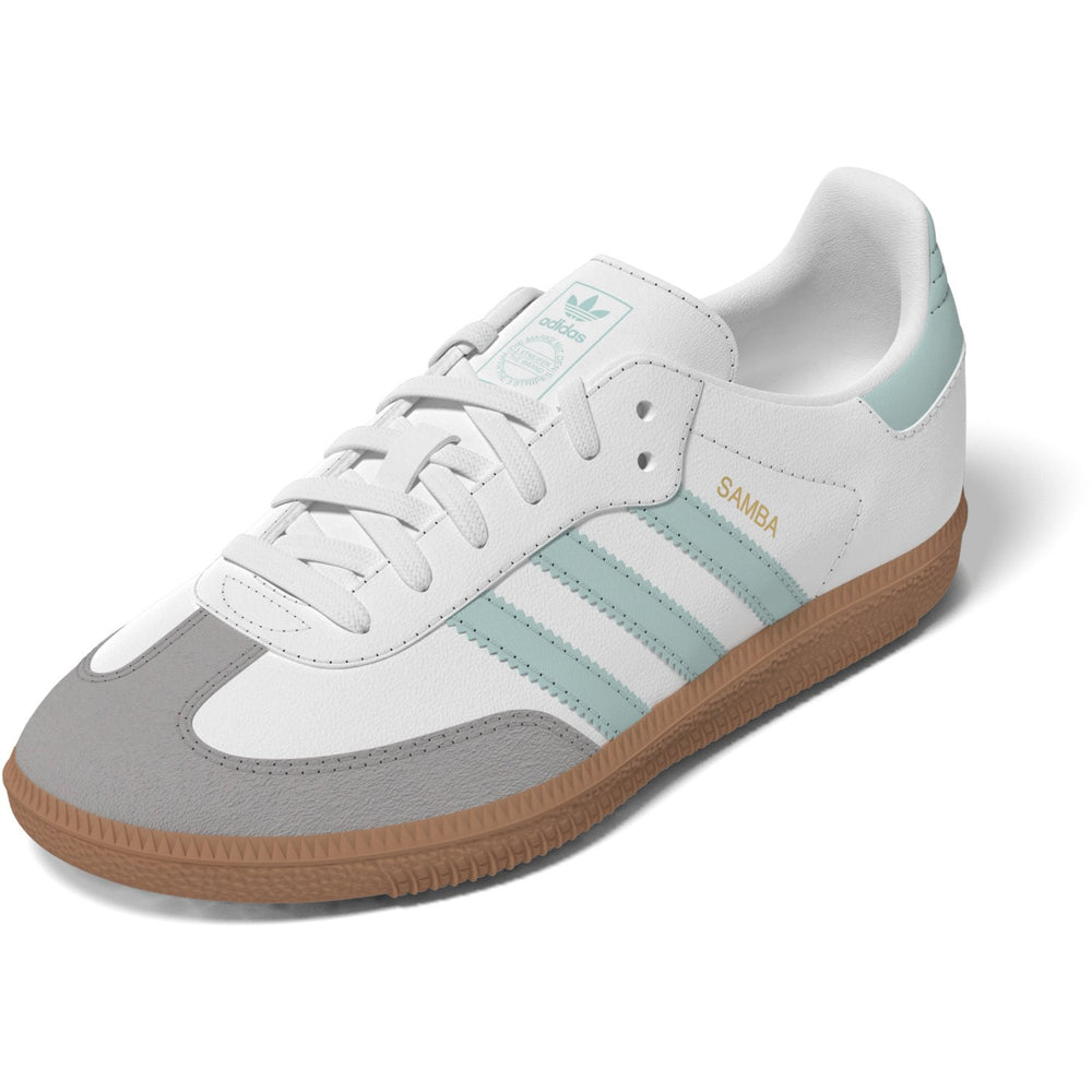 Køb adidas Originals Ftwr White/Semi Flash Aqua/Gum 3 Samba Og C Sneakers