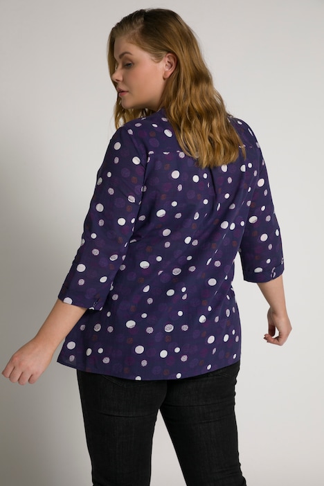Bellieva-Bluse, Stillfunktion, Rundhals, Biobaumwolle, GOTS