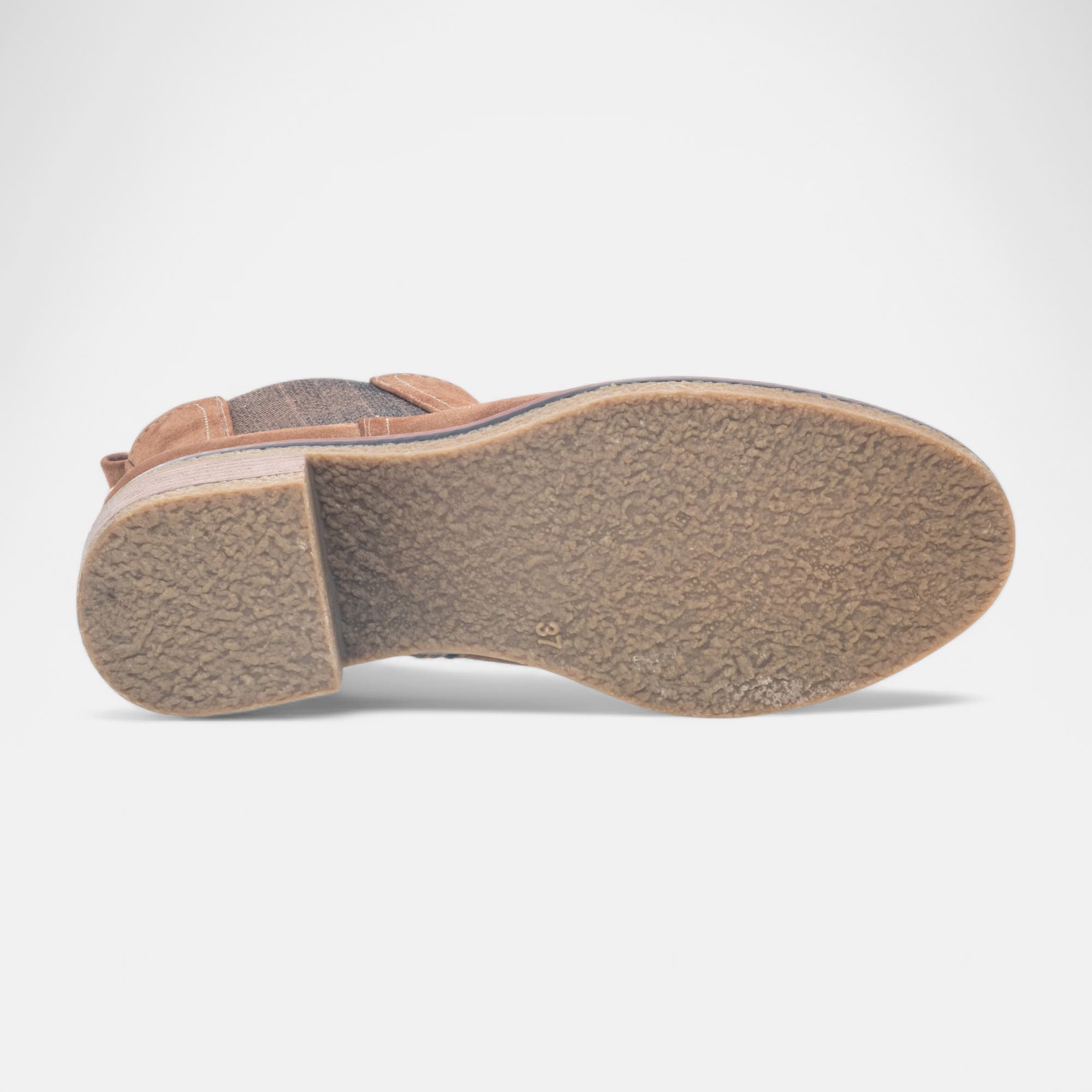 Boots à talon Femme camel