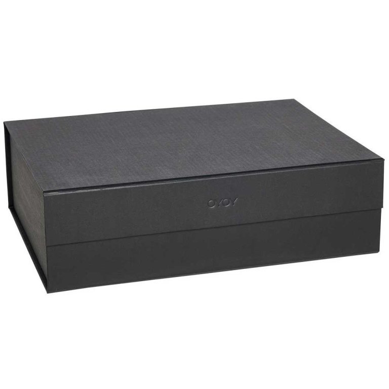 OYOY Hako opbergdoos A3 45x33 Black