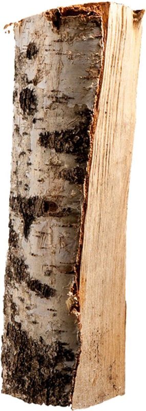 Haardhout - Berken - Halve Pallet - 25 cm - Onder 20% Vochtigheid