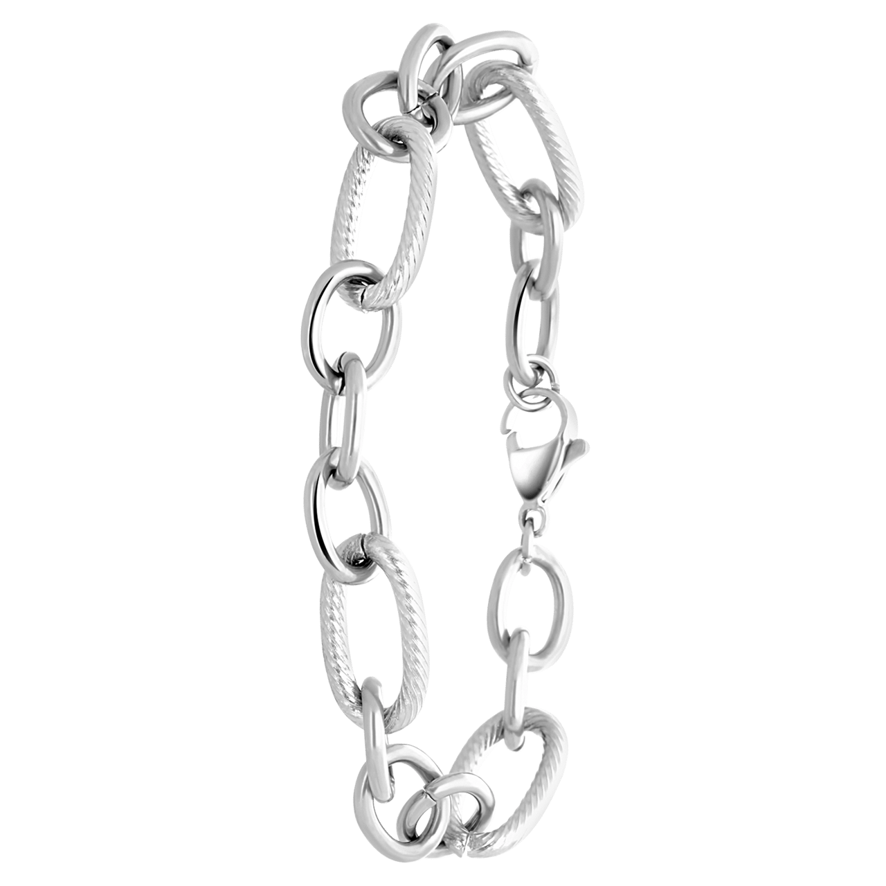 Gerecycled stalen armband Cossette