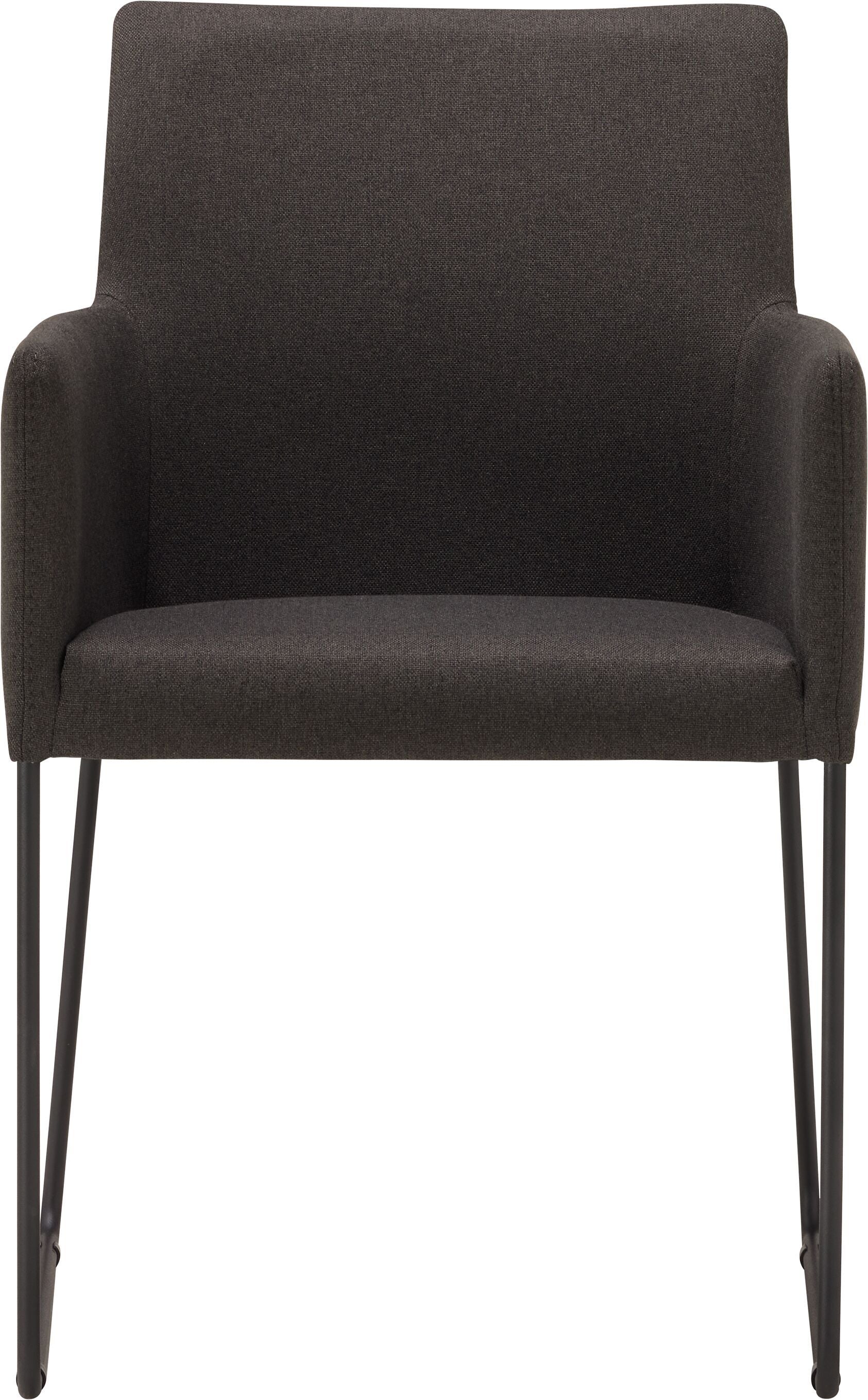 SIENA Stuhl - Anthrazit / B: 50.0 cm x T: 45.0 cm x H: 86.0 cm