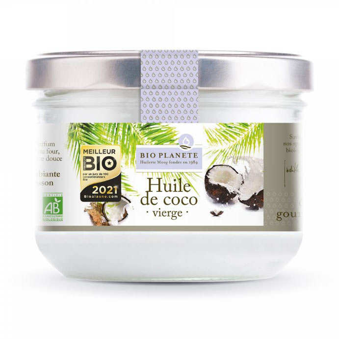 Huile de coco vierge bio et Fair Trade