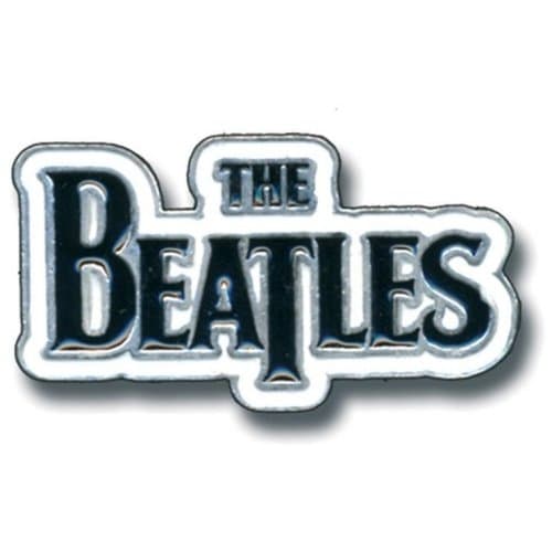 The Beatles Pin Badge: Drop T Logo