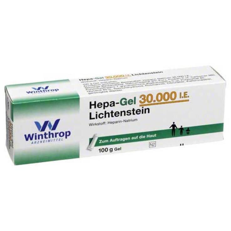 Hepa Gel 30.000 I.E. Lichtenstein, 100 g