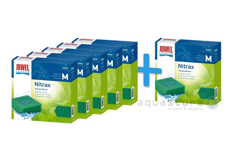 Juwel Nitrax BioFlow 3.0 M (5 1 gratis) | Filtermateriaal
