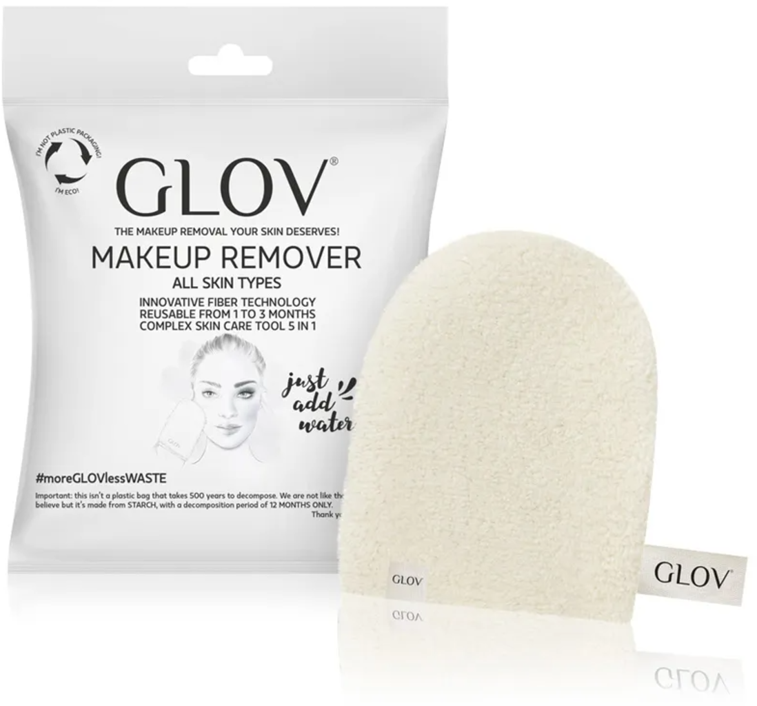 GLOV  On-The-Go Make-Up Remover Eco Line, Ivory