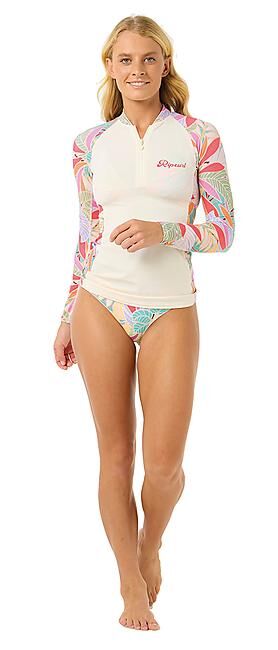 RIP CURL - T-SHIRT LYCRA CALA VADELLA ML