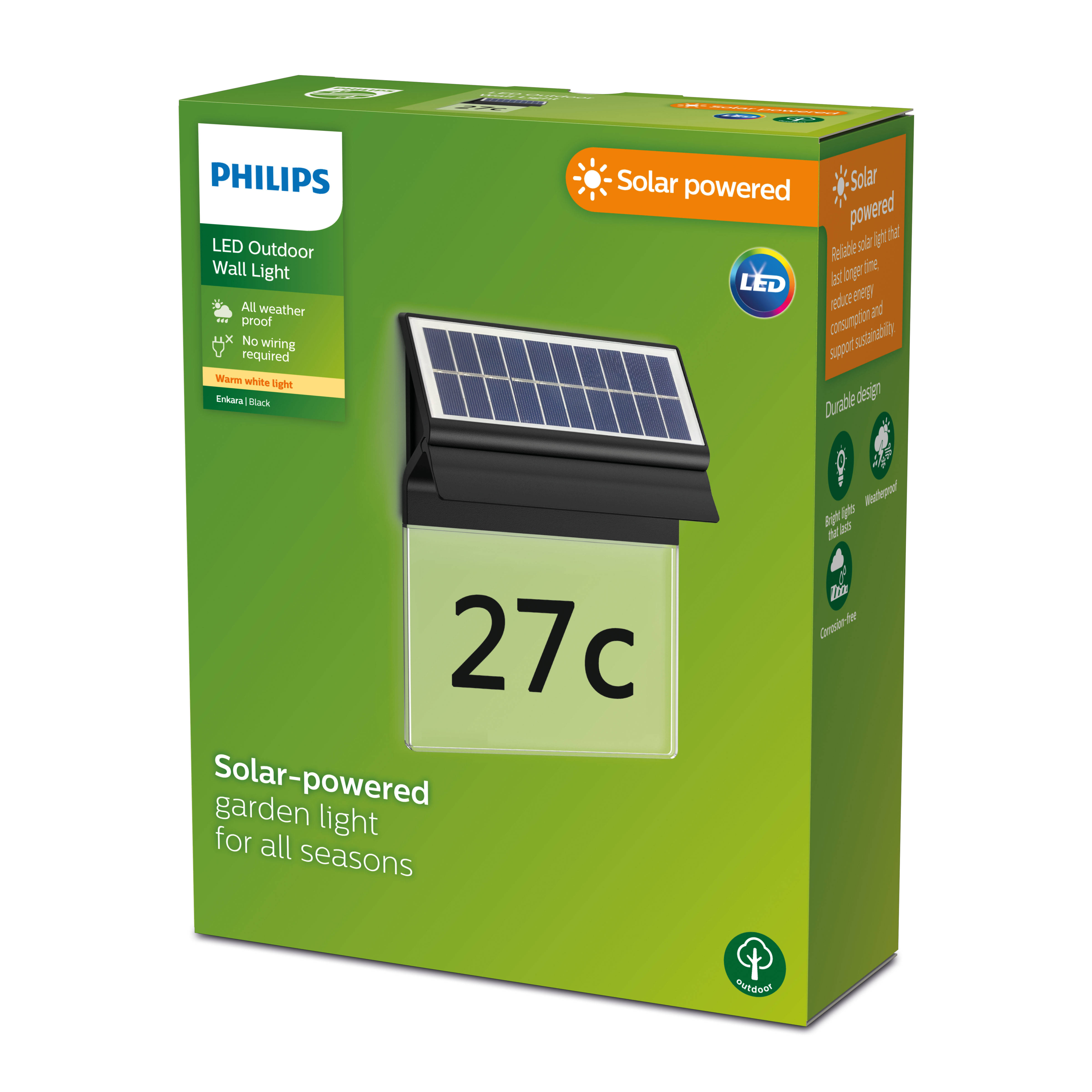 Philips wandverlichting Enkara Solar