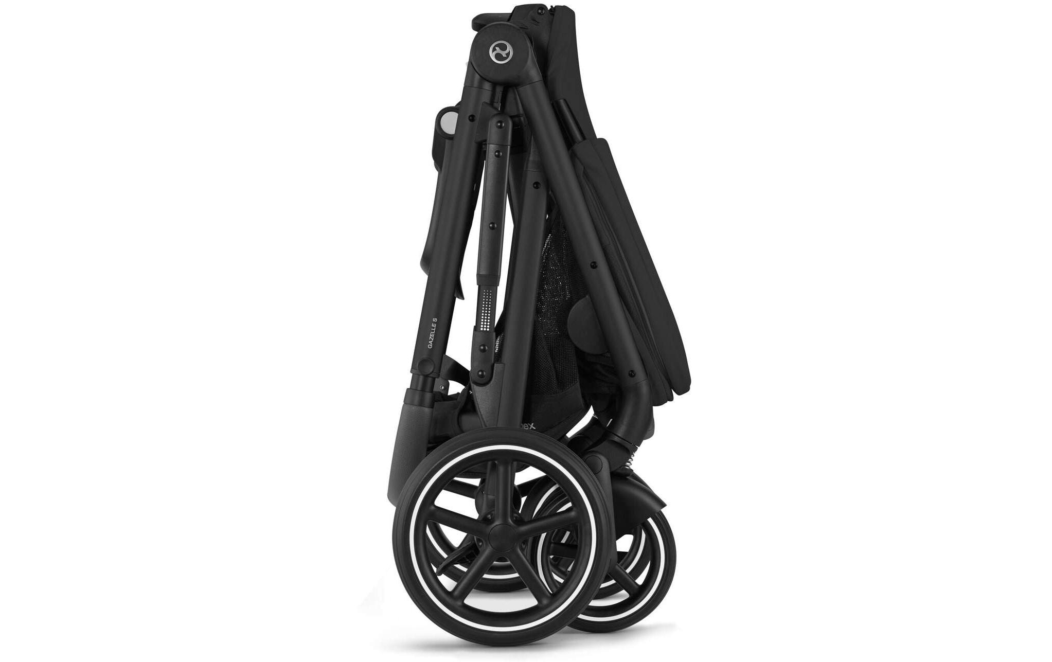 Cybex Kinderwagen Gazelle S Schwarz<br>Kinderwagen mit 20 Kombinationsmöglichkeiten