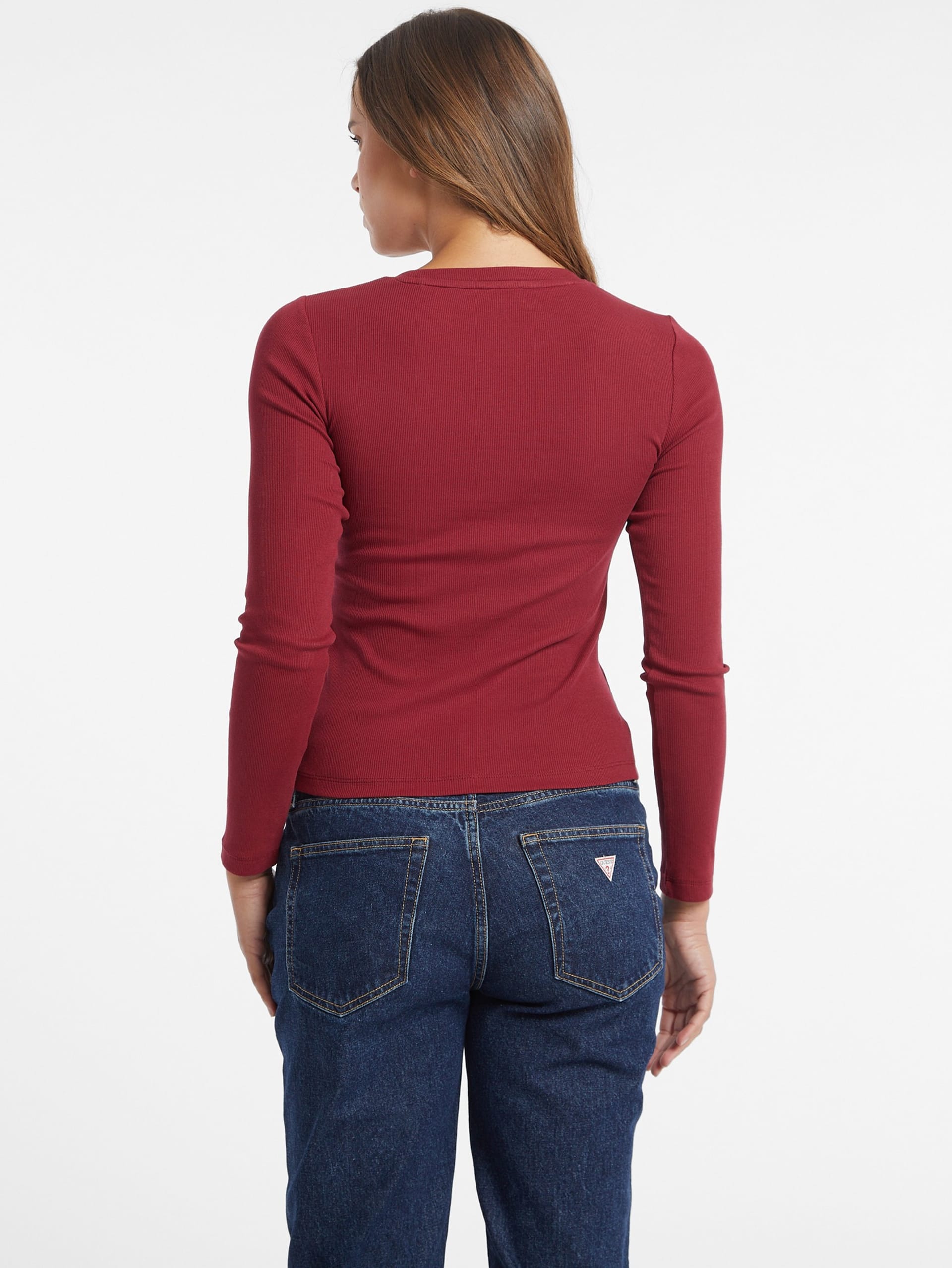 Camiseta Slim com Logo Bordado
