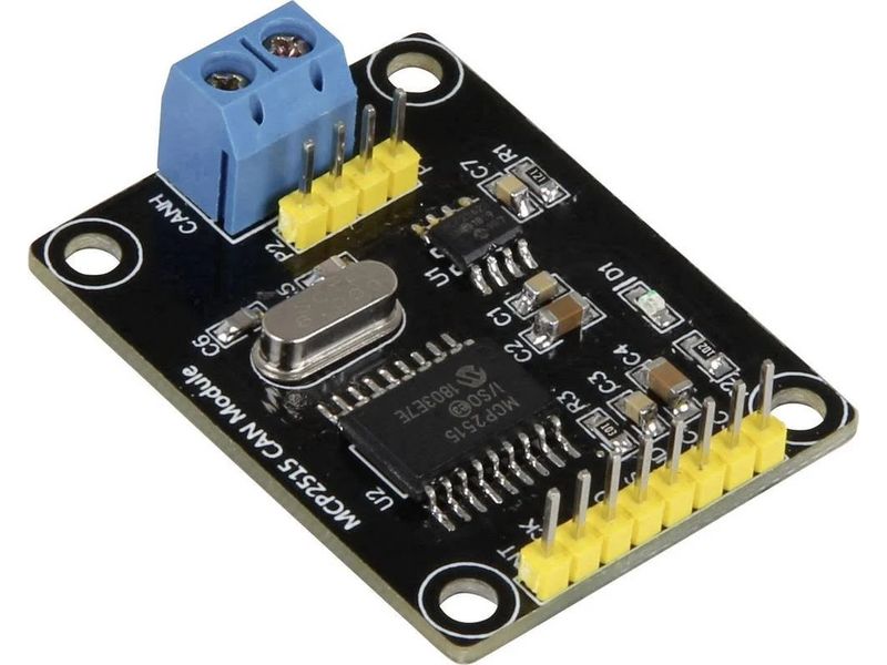 jOY-iT Schnittstelle SBC-CAN01 Entwicklungsplatine CAN-Modul für Entwicklerboards mit MCP2515 CAN-Schnittstelle und MCP2562 Transceiver, kompatibel mit Arduino, Raspberry Pi und Mikrocontrollern