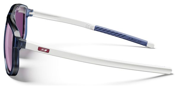 Lunettes Julbo Ward - Spectron HD 3 Polarized - Bleu Translucide Brillant/Blanc