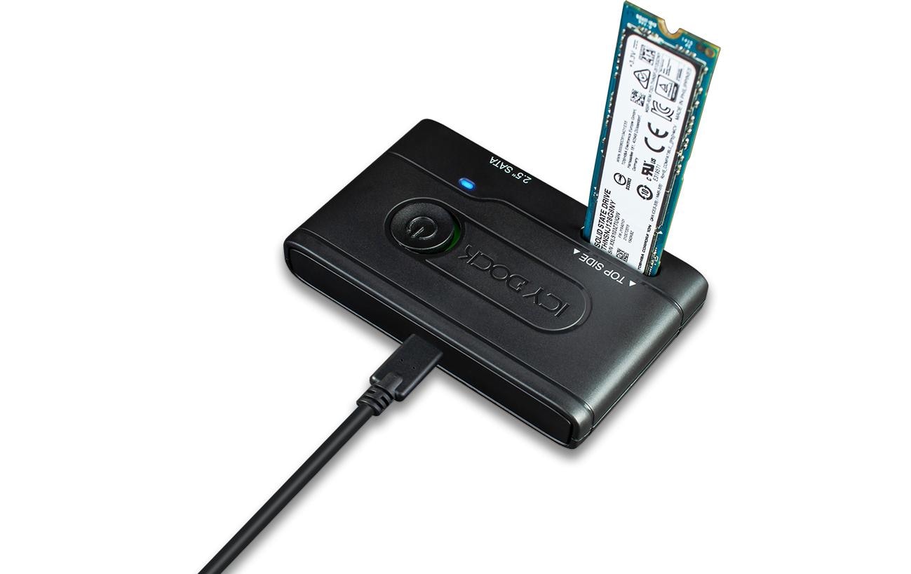 Dockingsstation EZ-Adapter MB031U-1SMBMobiler Adapter für 2.5 Zoll SATA HDD/SSD oder M.2 SATA SSD