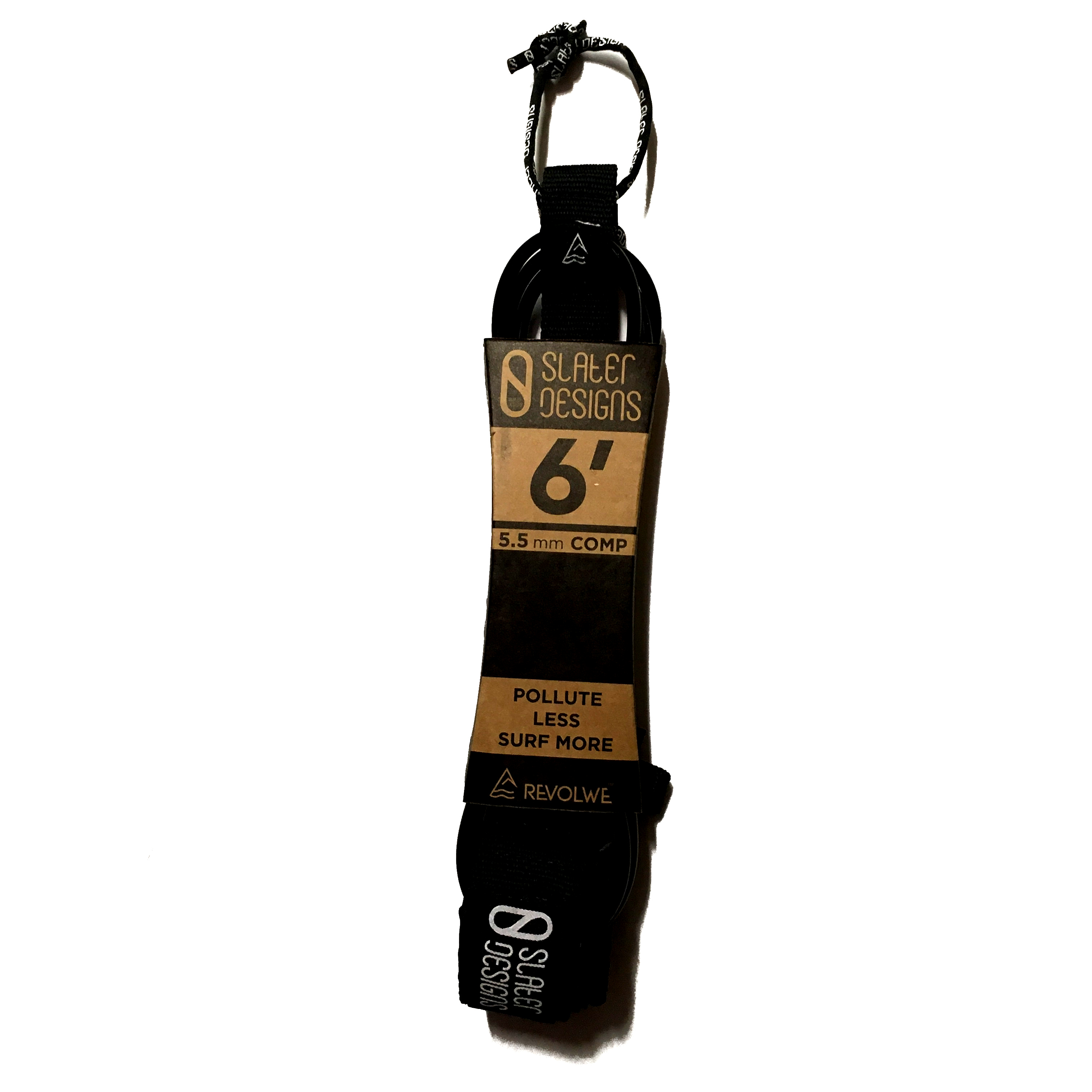 Slater Design / Firewire Leash Surf - 6'0 -  Comp Black