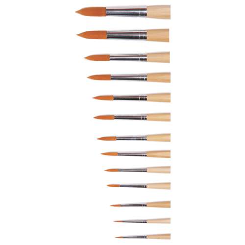 JAX® School Serie C Synthetikpinsel, rund