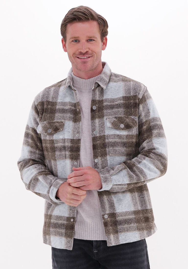 THE GOODPEOPLE beige the goodpeople overshirt site