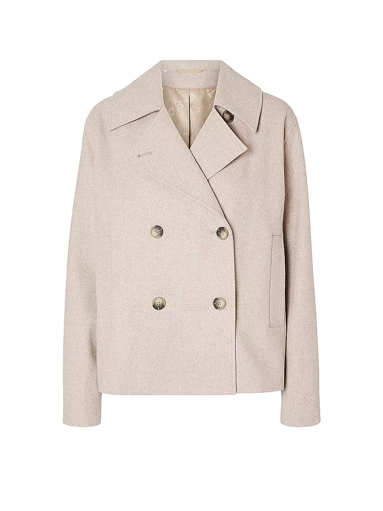 SELECTED FEMME Wolljacke SLFALMA beige