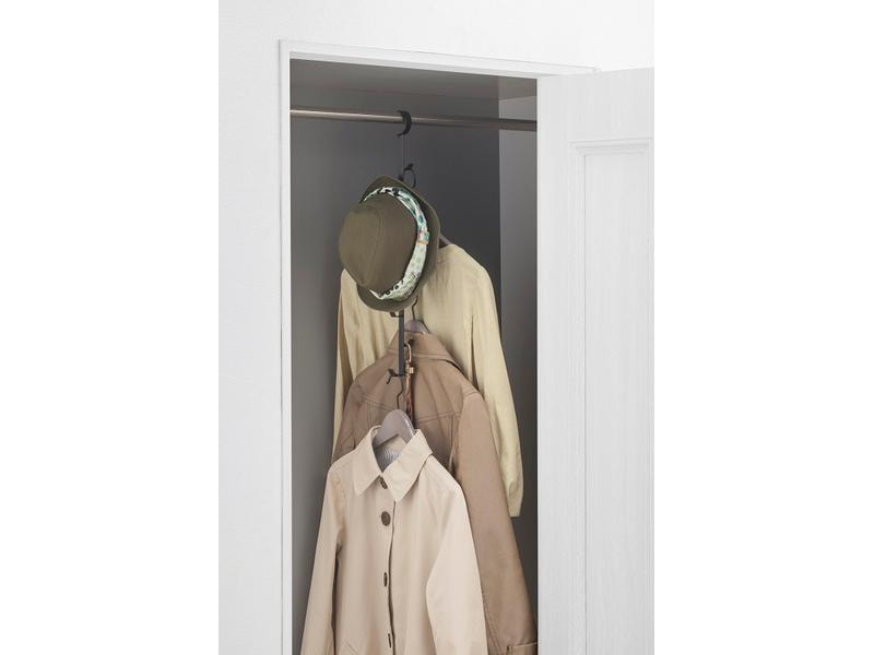 Yamazaki Türgarderobe Smart Schwarz Schrankaufhänger aus Metall