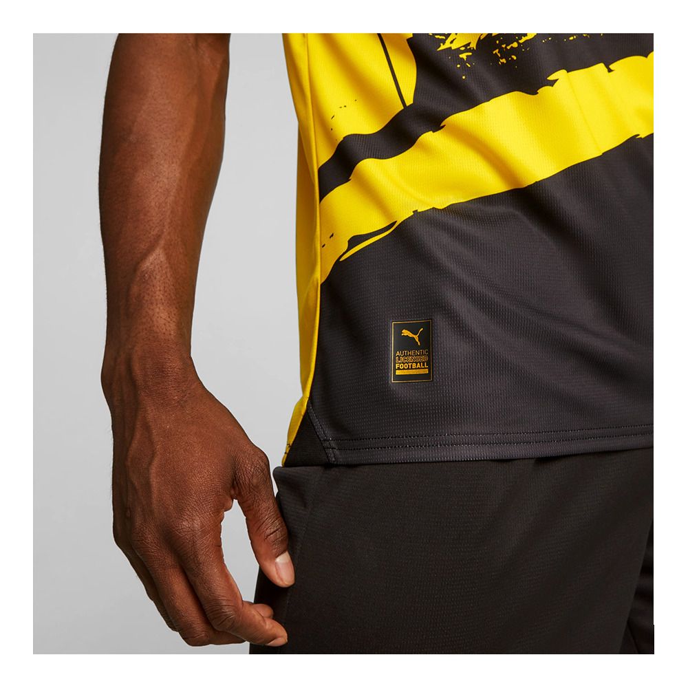 Puma BVB HOME - Maillot Homme cyber yellow/puma black