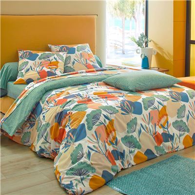 Linge de lit à fleurs - BECQUET CRÉATION