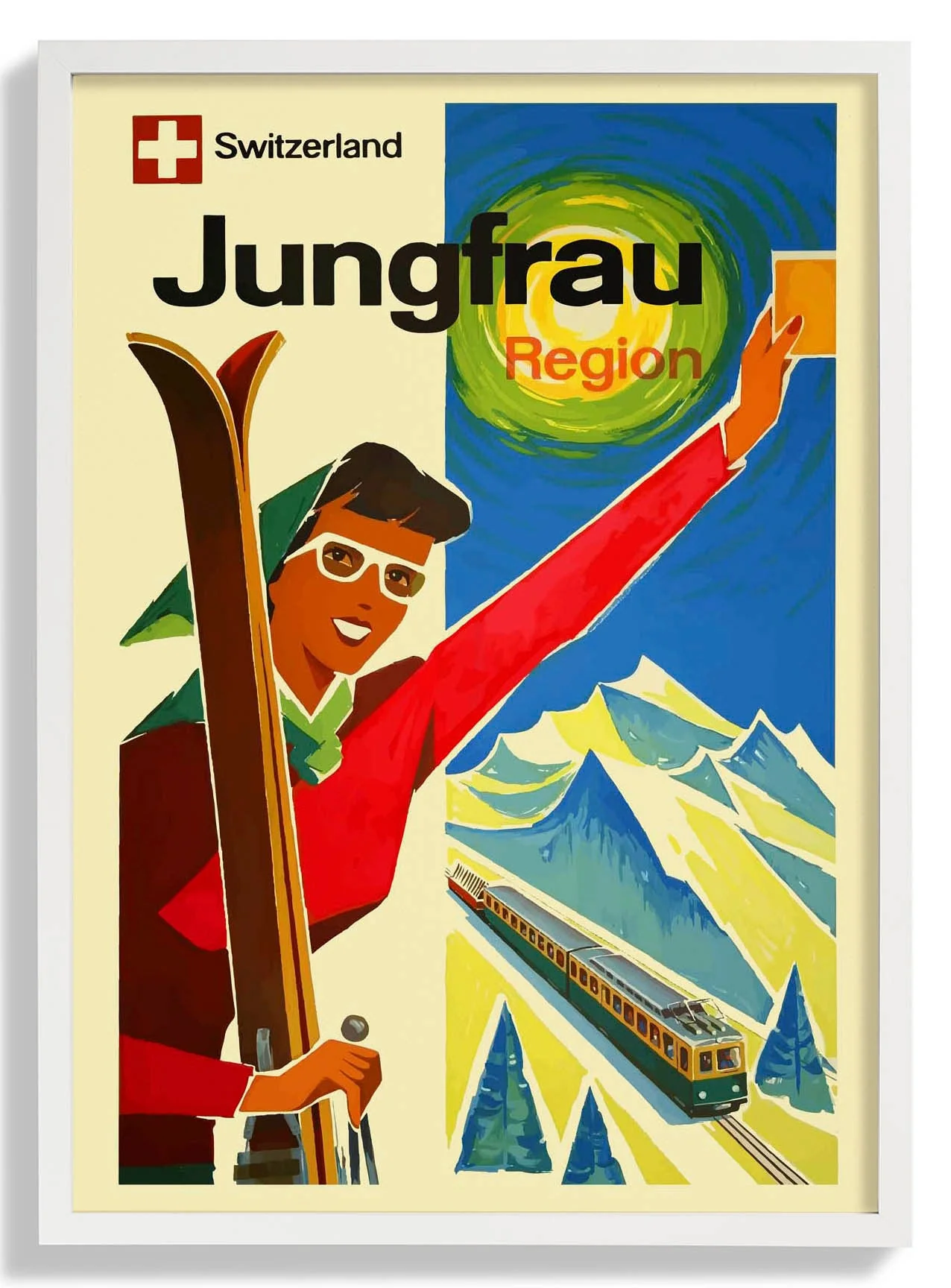 Schweiz Skifahren