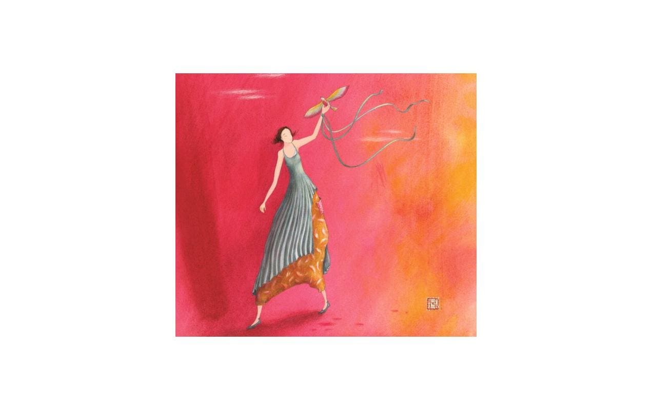 Glückwunschkarte Gaëlle Boissonnard 16 x 14 cmKarte mit Couvert