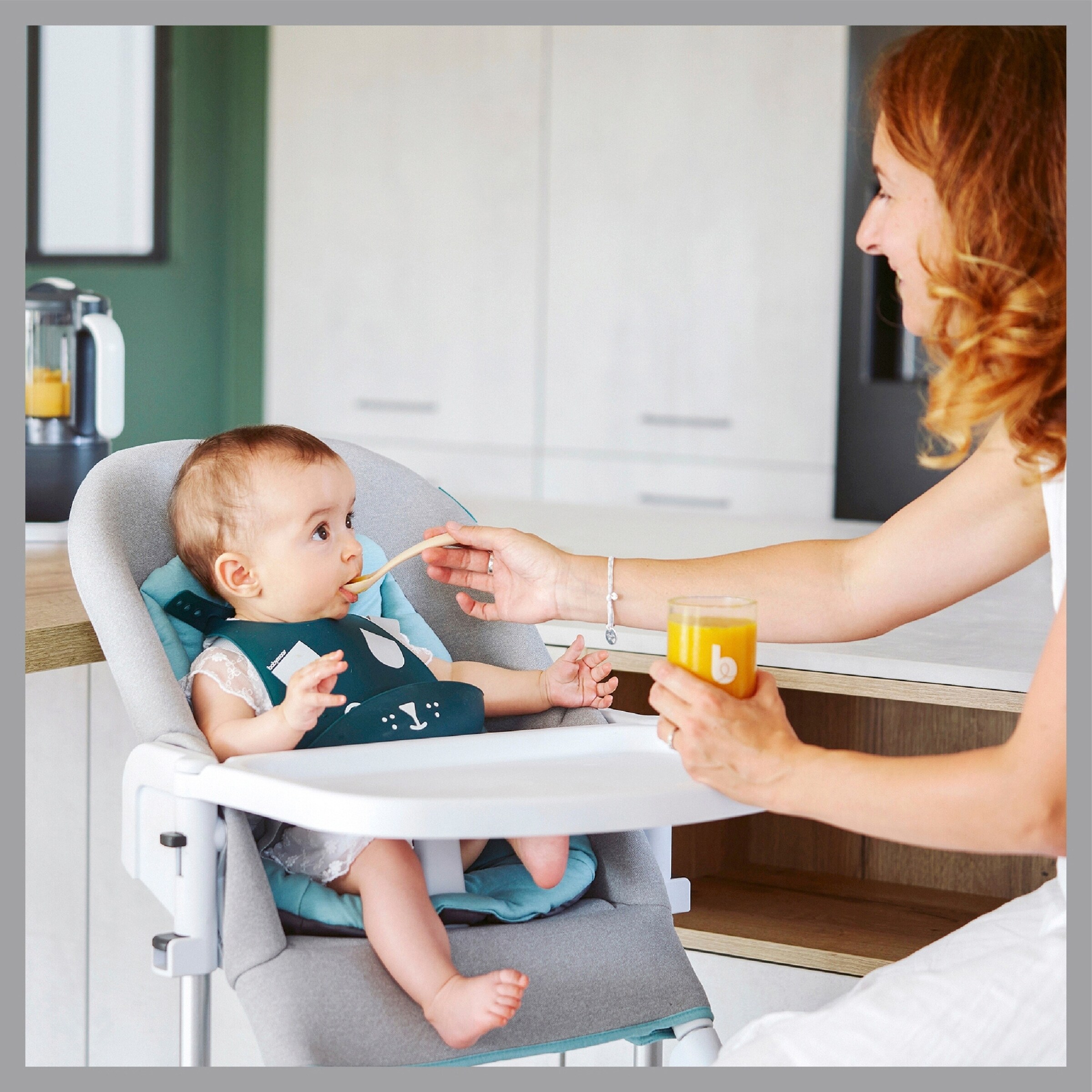 Babymoov 6er-Pack ISY Aufbewahrungsbecher Glas Bowls 250ml