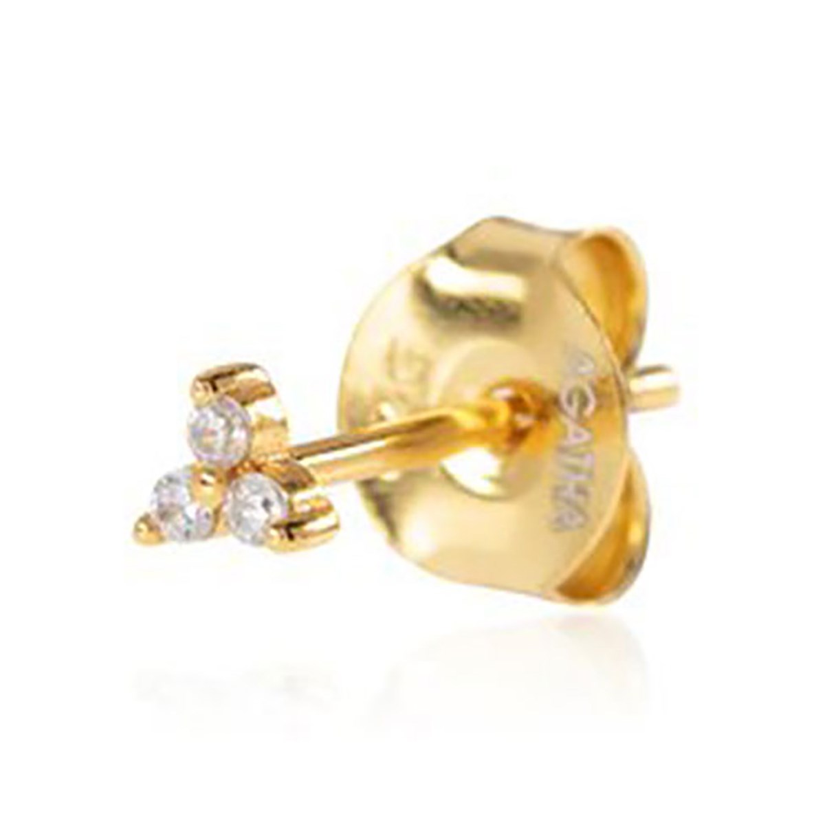 Piercing puce Agatha Minpunta doré