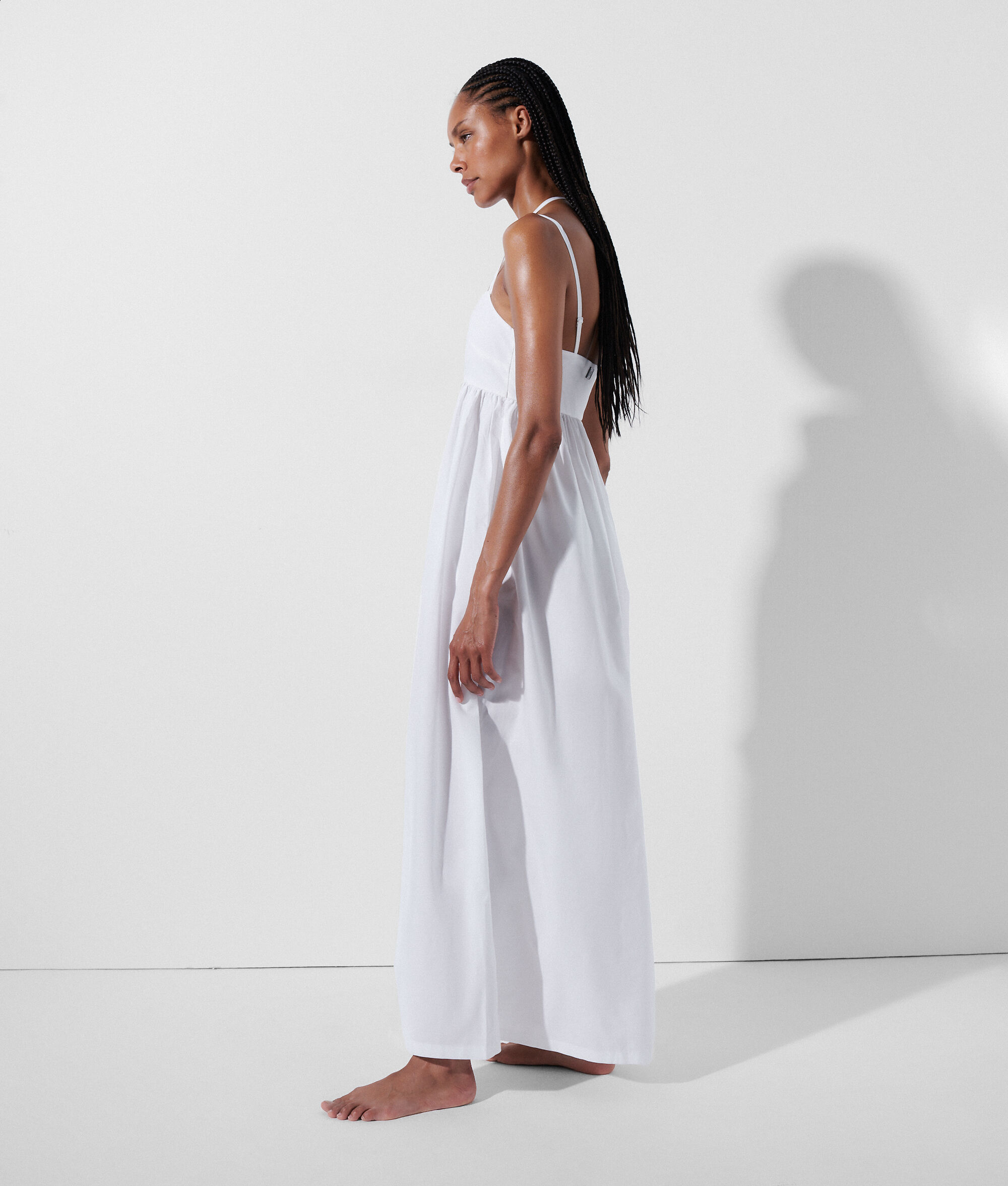 ROBE DE PLAGE LONGUE KL MONOGRAM