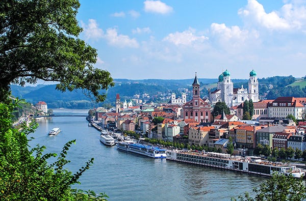Städtetrip Passau mit Radverleih für 2