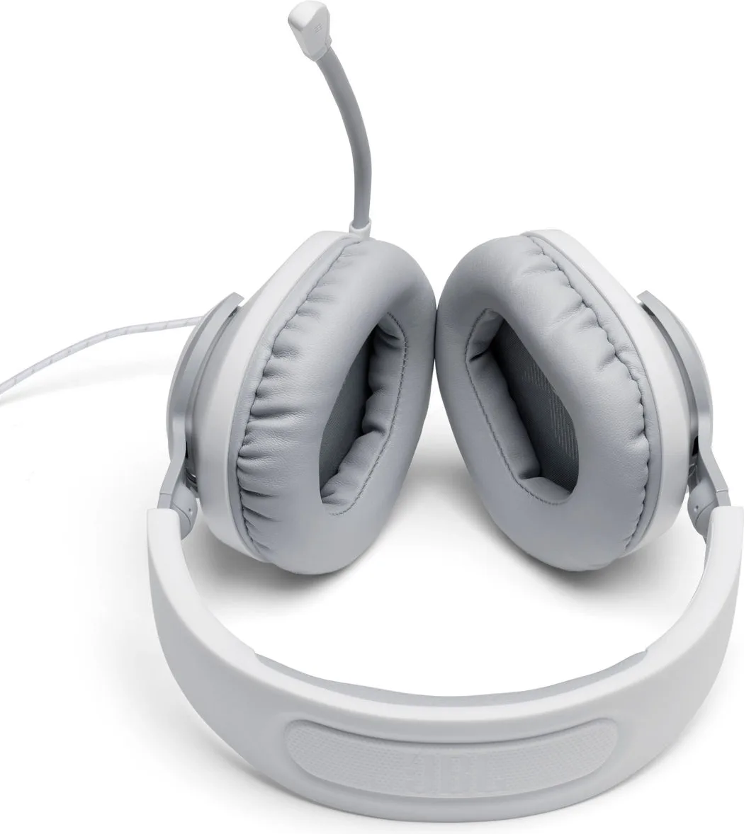 JBL Quantum 100 Blanc Casques gaming