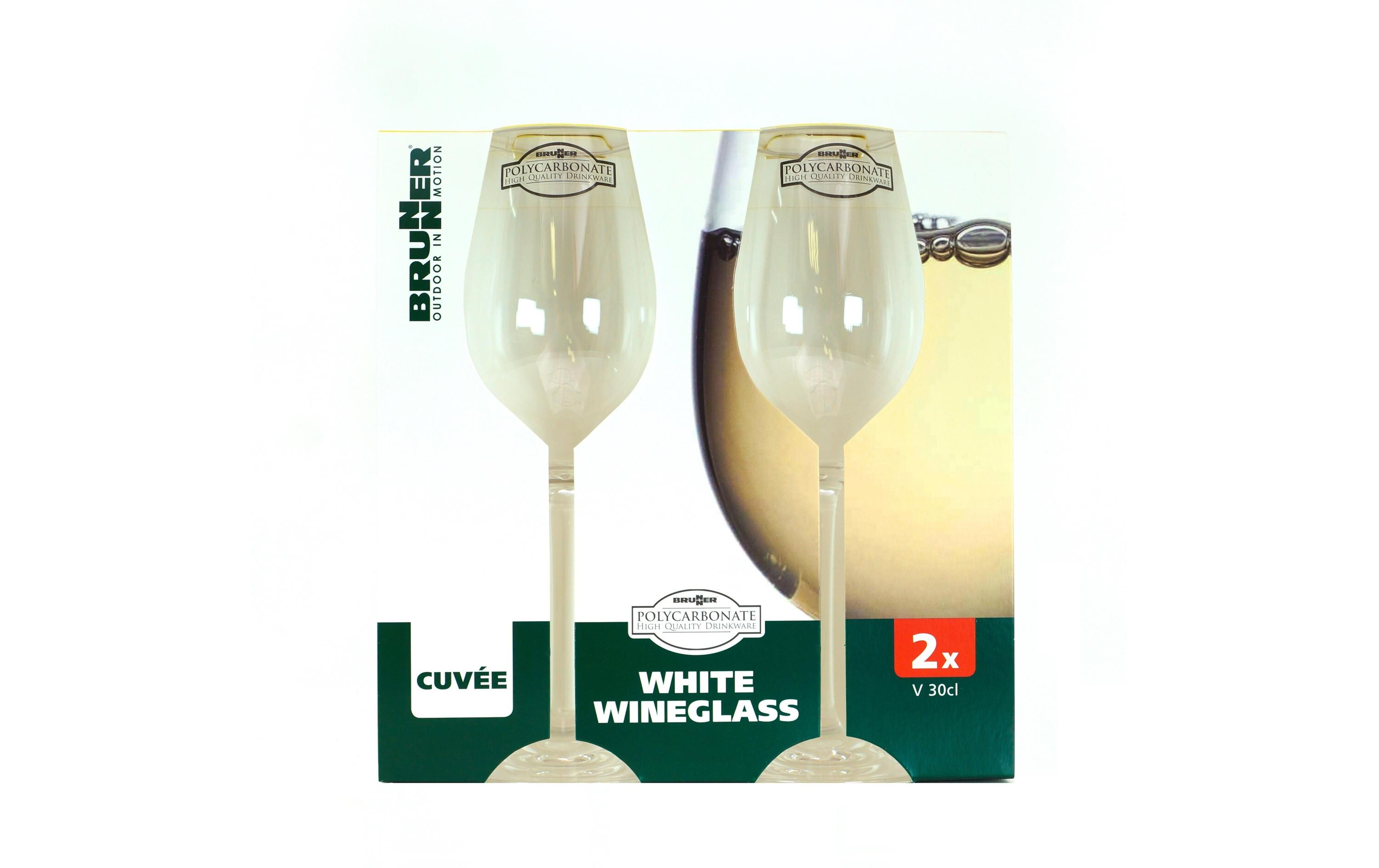 Outdoor-Weinglas Cuvée, 2-er SetWeissweingläser