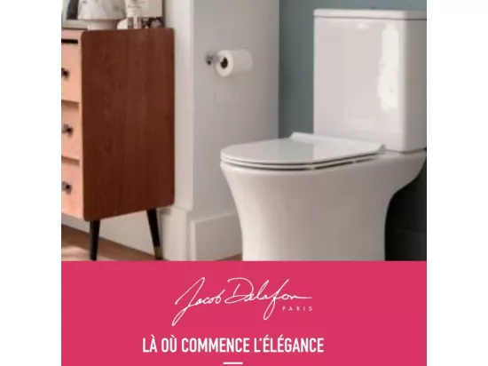 Accessoires WC JACOB DELAFON - Collection Eo Classique noir